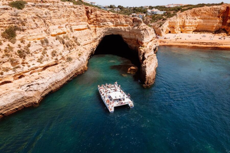Albufeira: Caves and Coastline Catamaran Cruise to Benagil - A Detailed Look at the Algarve Coastline Catamaran Experience