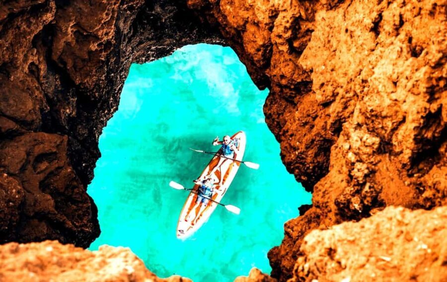 Albufeira: Hidden Beaches & Cliffs Guided Kayak Cave Tour - What the Reviews Say