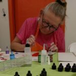 Alcohol Ink Landscape Art Class in Estes Park - The Sum Up