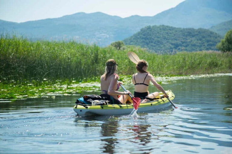 All Day Self-Kayaking to secret spots and wildlife observing - Exploring Skadar Lake: The Experience in Detail
