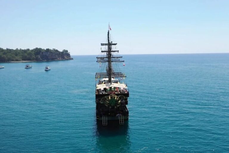 All-Inclusive Alanya Pirate Boat Trip with Transfer. - Key Points