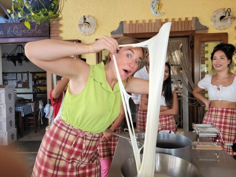 Amalfi: Learn how to make pasta, mozzarella and tiramisù! - The Authentic Amalfi Experience: An In-Depth Review
