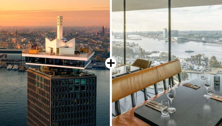 Amsterdam: A'DAM Lookout with Revolving Restaurant Moon - What To Expect