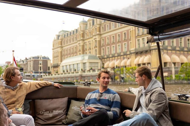 Amsterdam: Covered Canal Cruise with Drinks & Bites - Frequently Asked Questions