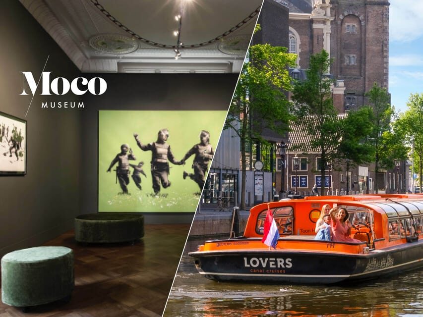 Amsterdam: Moco Museum Entry Ticket and Canal Cruise - Detailed Breakdown of the Tour