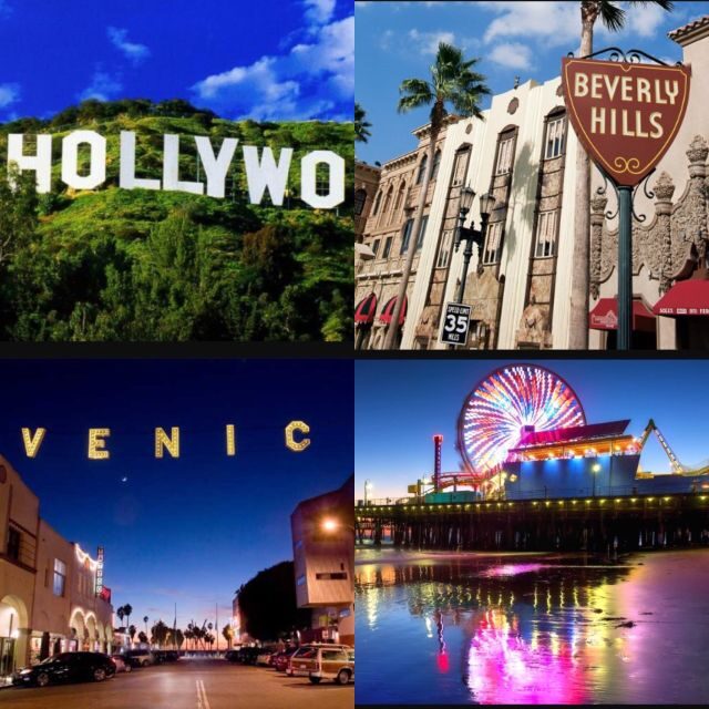 Anaheim: LA, Hollywood, and Santa Monica Day Group Tour - Exploring the Itinerary in Detail