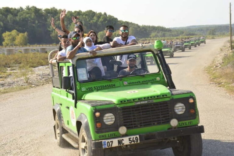 Antalya: Off-Road Jeep Safari - What To Expect Throughout the Day