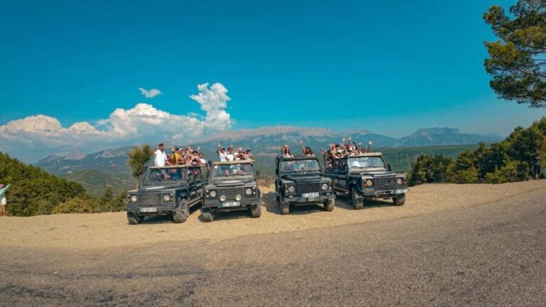 Antalya Outdoor Adventure: Rafting, Jeep & Quad w/Lunch - Practical Tips for Booking and Preparing