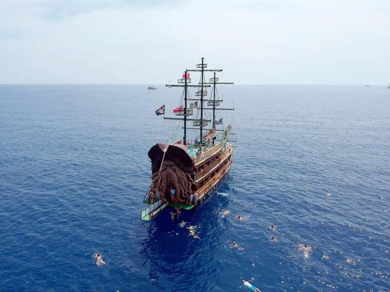 Antalya Pirate Boat: Düden elalesi, Swim & Foam Party - The Full Experience: What to Expect from Your Day on the Water