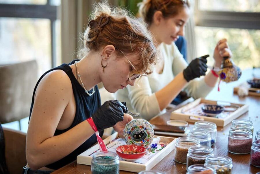 Antalya: Traditional Mosaic Lamp & Candle Holder Workshop - A Close Look at the Antalya Mosaic Lamp Workshop