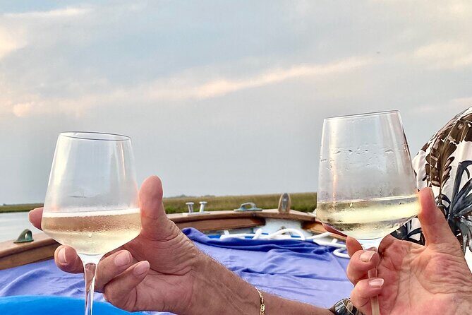 Aperitif at sunset in the Venice lagoon on a private boat. - The Experience and Its Value