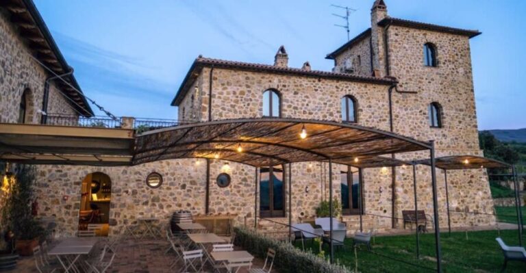Aperitif on the Terrace of Podere Montale at Sunset - A Detailed Look at the Experience