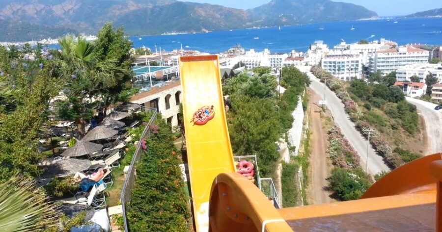 Aqua Dream Water Park in Marmaris Turkey - The Rides and Attractions