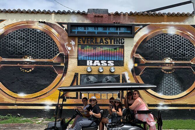 Artist Lead VIP Golf Cart Graffiti Tour - 2-5 ppl - The Practicalities