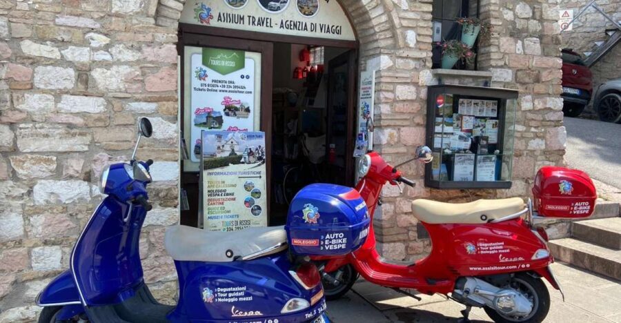 Assisi Rental Vespa '125cc - full day - An Authentic and Fun Way to Discover Umbria