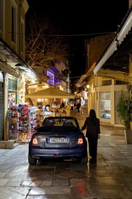 Athens by Night, a Magical Mini Cabrio Tour under Acropolis - In-Depth Breakdown of the Itinerary