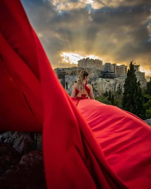 Athens Flying Dress Official Photoshoot - A Detailed Look at the Athens Flying Dress Photoshoot