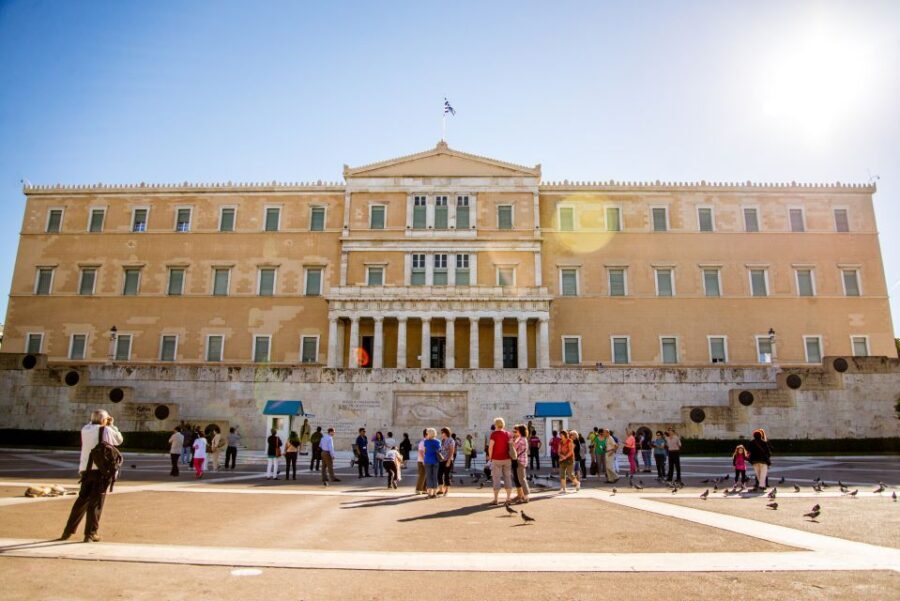 Athens: Highlights Walking Tour Tickets Not Included - The Acropolis and Its Surroundings