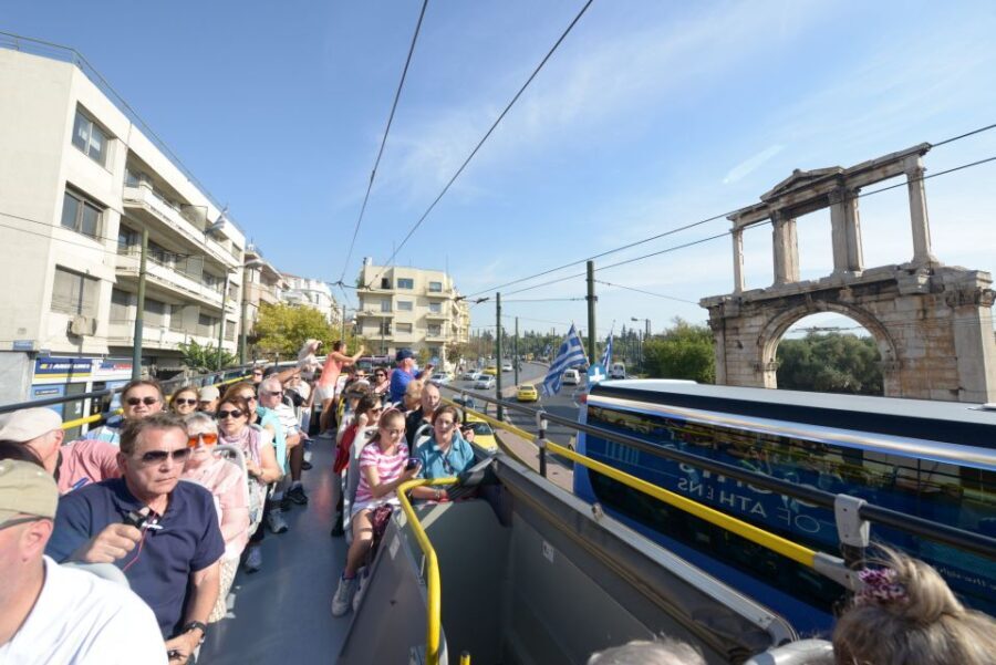 Athens, Piraeus, and Coastline: Blue Hop-On Hop-Off Bus - What It Means for You