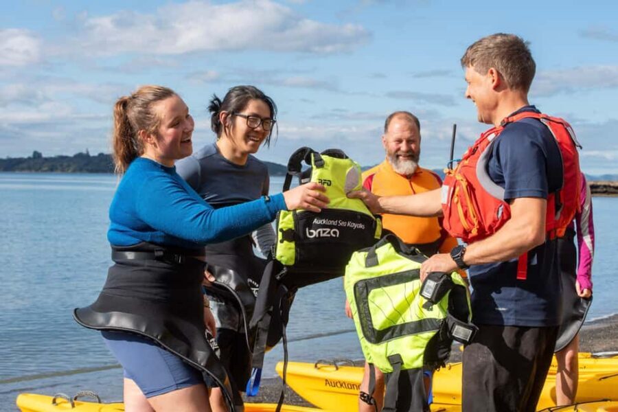 Auckland: Half-Day Sea Kayak Tour to Motukorea Island - Detailed Breakdown of the Itinerary