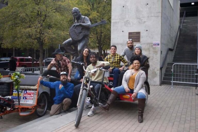 Austin: Live Music Capital of the World Pedicab Tour - The Experience in Detail