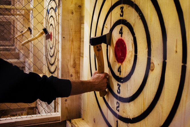 Axe Throwing Experience in Ljubljana - The Guide and Group Dynamics