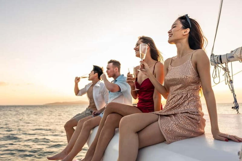 Ayia Napa: Sunset Catamaran Cruise with Snacks & Drinks - The Voyage and the Iconic Lovers’ Bridge