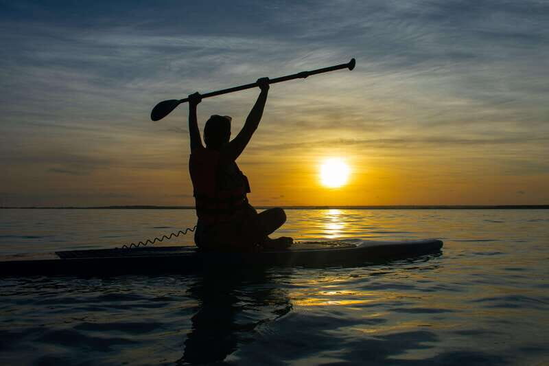 Bacalar: Sunrise Paddleboard Tour with Floating Picnic - The Sum Up