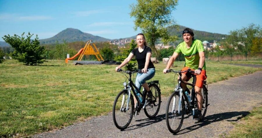 Bad Schandau: Bike and Canoe Tour to Dín - Exploring the Itinerary in Detail