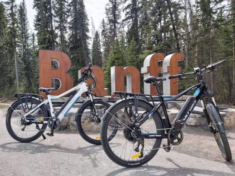 Banff: Bow River E-Bike Tour and Sundance Canyon Hike - Key Points