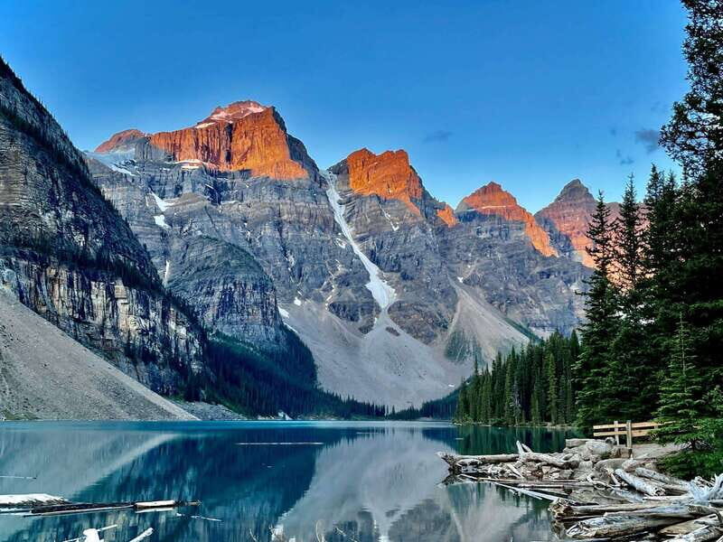 Banff/Canmore: Sunrise at Moraine Lake w/ Lake Louise Option - Witnessing the Sunrise at Moraine Lake