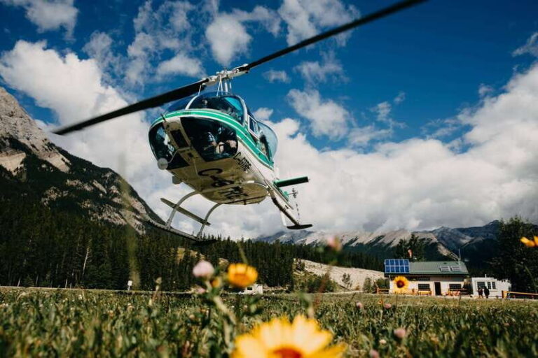 Banff/Jasper: Canadian Rockies Scenic Helicopter Tour - The Itinerary: What You’ll See