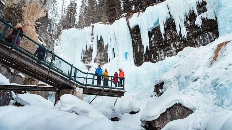 Banff: Morning or Afternoon Johnston Canyon Icewalk - What to Expect on the Tour