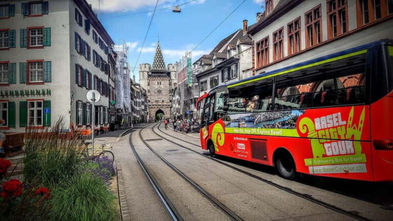 Basel: Sightseeing Bus Tour with Audio Guide - The Practical Side: What to Expect