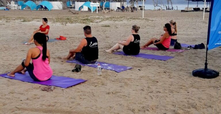 Beach Pilates on Tigaki Beach - Beach Pilates on Tigaki Beach