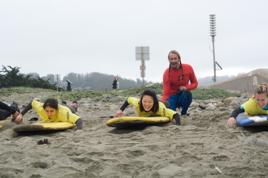 Beginner Surfing Lesson - Pacifica or Santa Cruz - In-Depth Review of the Surfing Experience