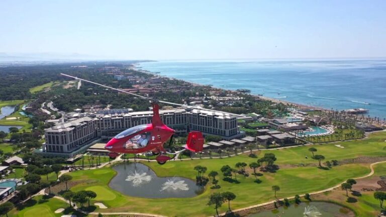 Belek Panoramic Gyrocopter Flight Tour - An In-Depth Look at the Belek Gyrocopter Experience