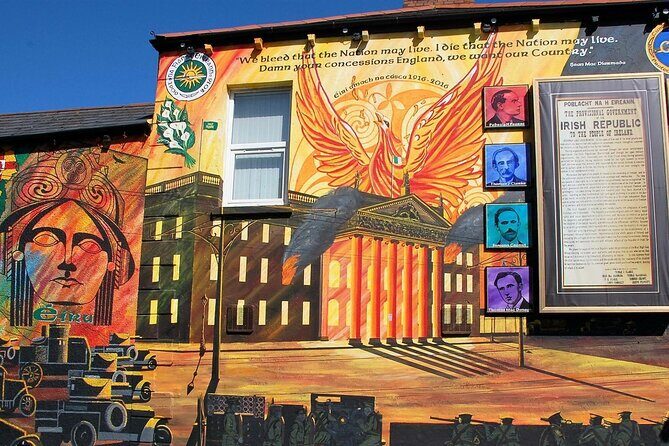 Belfast cab /taxi private 90 mins Terror and conflict- peace tour - What to Expect & Why It Matters