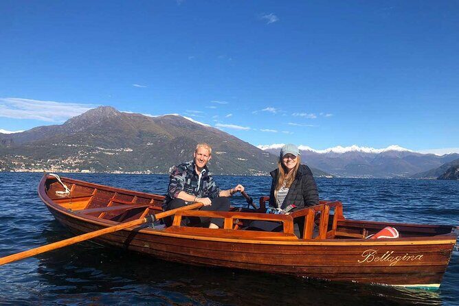 Bellagio Rowing Experience with a Vintage wooden boat - Pricing and Value