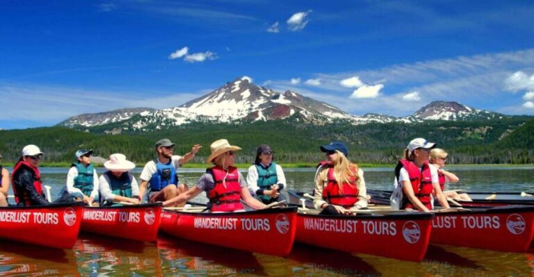 Bend: Half-Day Brews & Views Canoe Tour on the Cascade Lakes - The Lakes and Wetlands