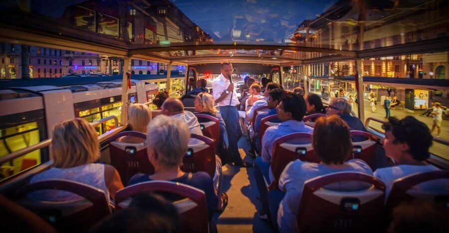 Berlin: Live-Guided Evening Sightseeing Tour by Open-top Bus - A Detailed Look at the Berlin Night Tour