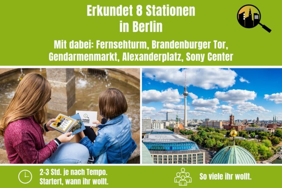 Berlin: Self-Guided Family and School Class Scavenger Hunt - A Deep Dive into the Berlin Scavenger Hunt Experience