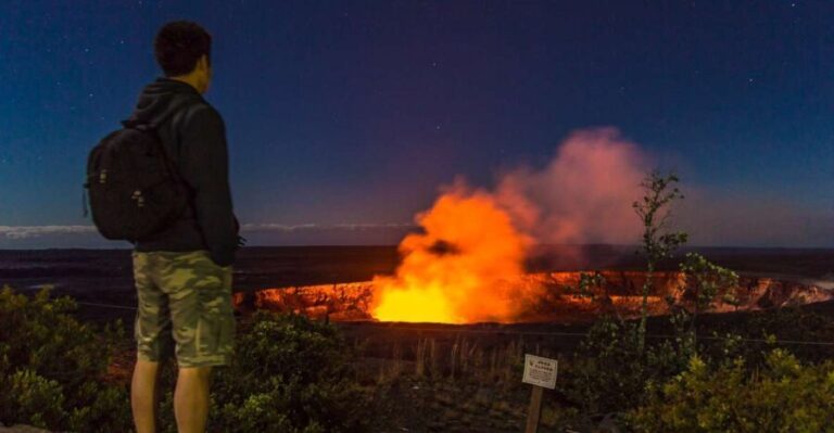 Big Island, Hawaii: Volcano and Stargazing Tour with Dinner - Transportation, Duration, and Group Size