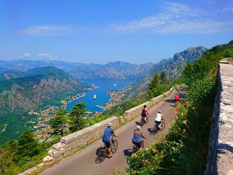Bike tour - Downhill from Njegos Mausoleum to Kotor bay - The Njegos Mausoleum and Short Hike