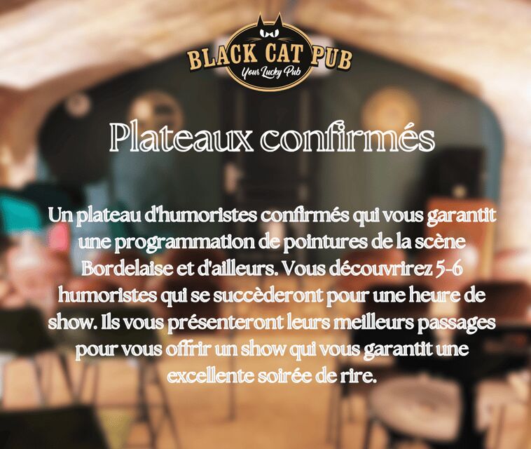 Black Cat Comedy Club - What to Expect on the Night