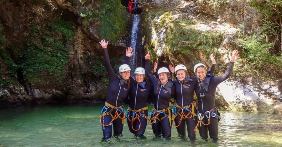 Bled: Guided Canyoning Tour with Transport - What to Expect During the Tour