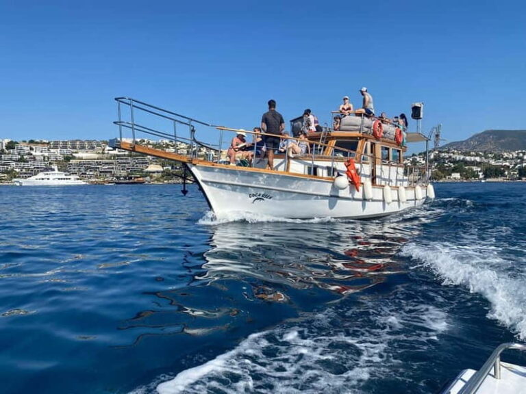 Bodrum boat trip starting from Gümbet beach - A Closer Look at the Itinerary