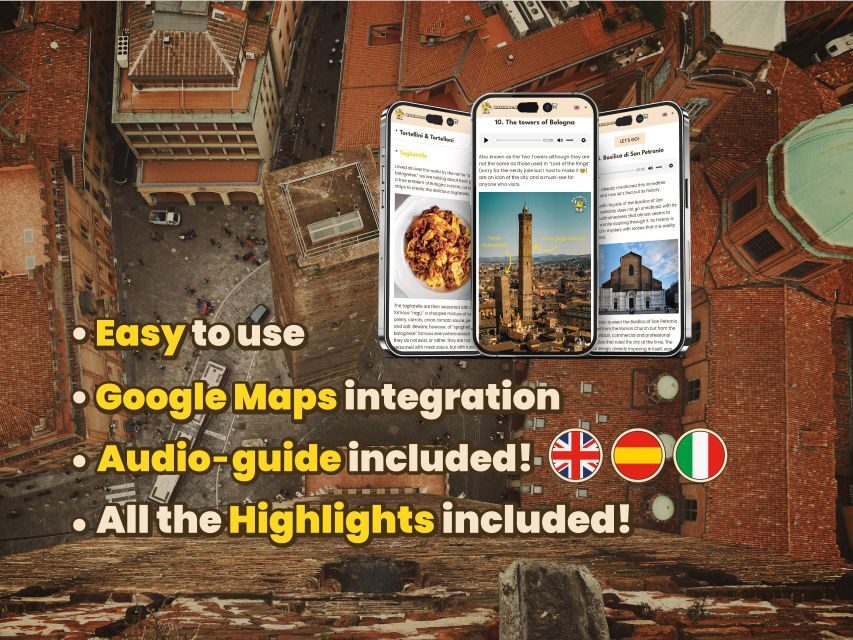 Bologna: Digital Guide made by a Local for your walking tour - A Deep Dive into Bologna’s Digital Tour Experience