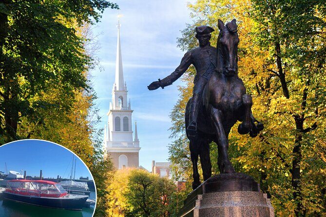 Boston Revolutionary Walking/Boat Tour; 1 if by Land, 2 if by Sea - Historic Churches and the Bunker Hill Monuments