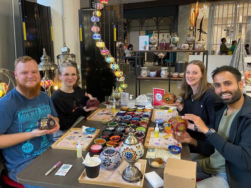 Brisbane: Mosaic Art Classes - Turkish Lamp Workshop - A Deep Dive into the Turkish Lamp Workshop Experience